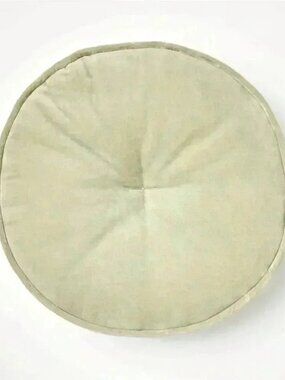 Velvet Round Throw Pillow Light Sage -‎ Threshold designed with Studio McGee